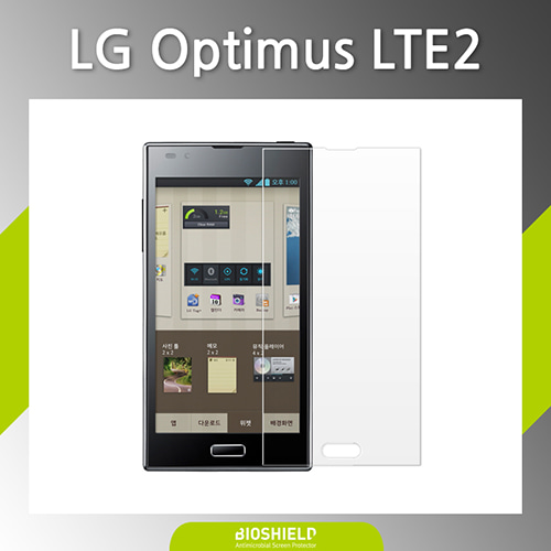LG 옵티머스 LTE2 지문방지 항균 액정보호필름 - SKT 전용