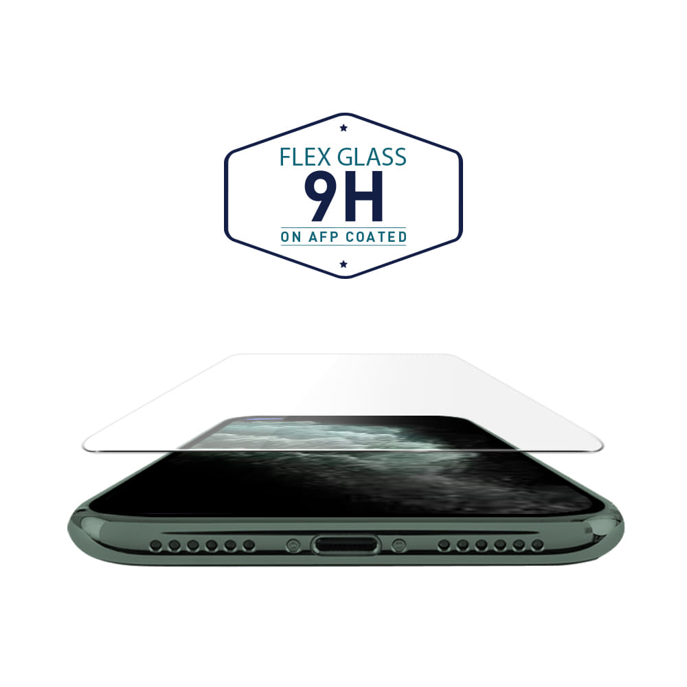 아이폰11 Pro Max 9H 플렉스글라스강화유리필름